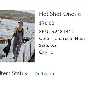 Free People Hot Shot Onesie